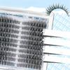 European & American 180-thick natural false eyelashes. 10 rows per small box, large capacity, segmented thin stems, individual clusters, ultra soft.