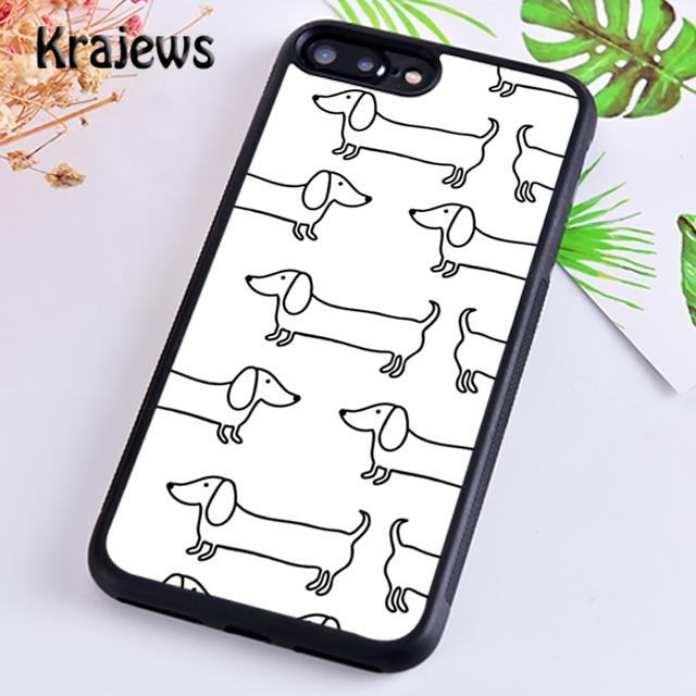Dachshund Sausage Dog Phone Case Cover For iPhone 17 Air 16 15 14 Plus 12 13 Pro Max Coque Shell Fundas