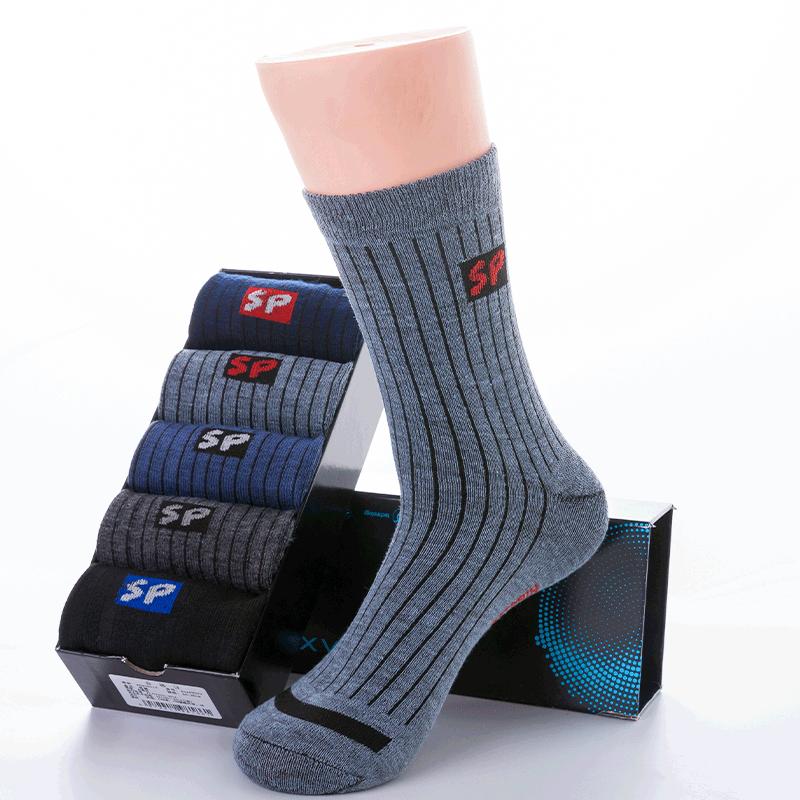 1/5/10 Pairs Men Business Dress Anti-bacterial Long Socks Soft Breathable Mid Tube Casual Sports Socks
