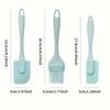 3Pcs Silicone Baking Brushes Set- Heat Resistant Oil Butter Cream Brushes for Cooking Baking, Kitchen Utensils & Baking Tool Kit