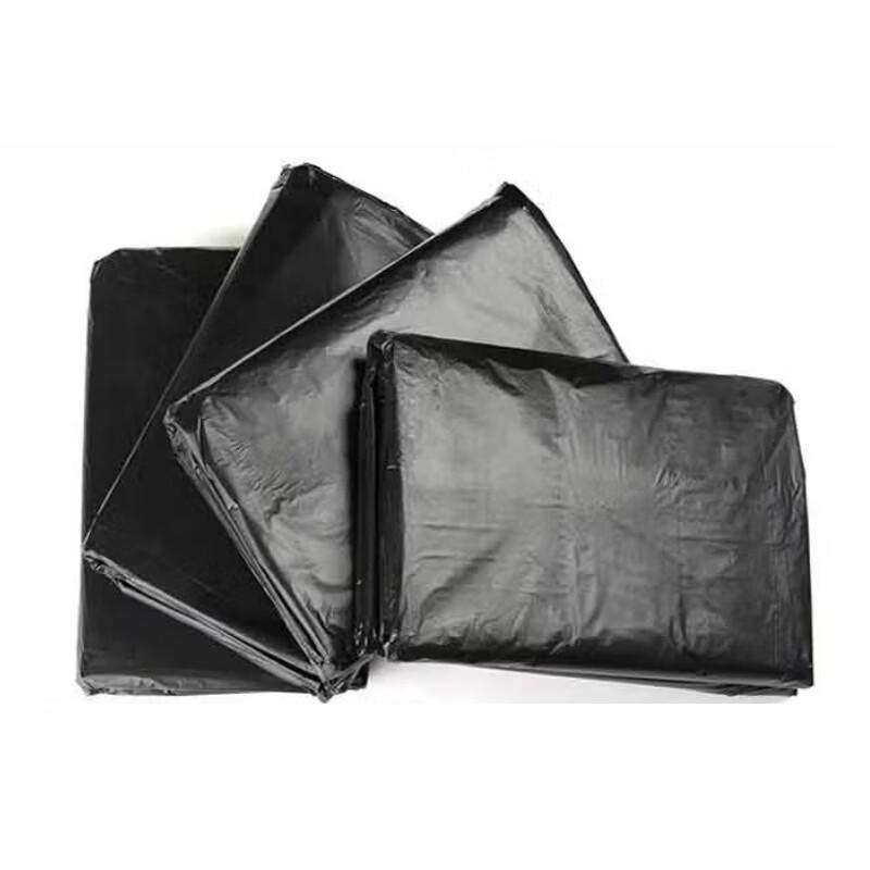 SWIFTFIRE 40L Large Thick Black Garbage Bags, 100 Count