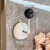 Quick Install Waterproof Adhesive Hook Wall Hook for Home Organization Bathroom Kitchen Use
