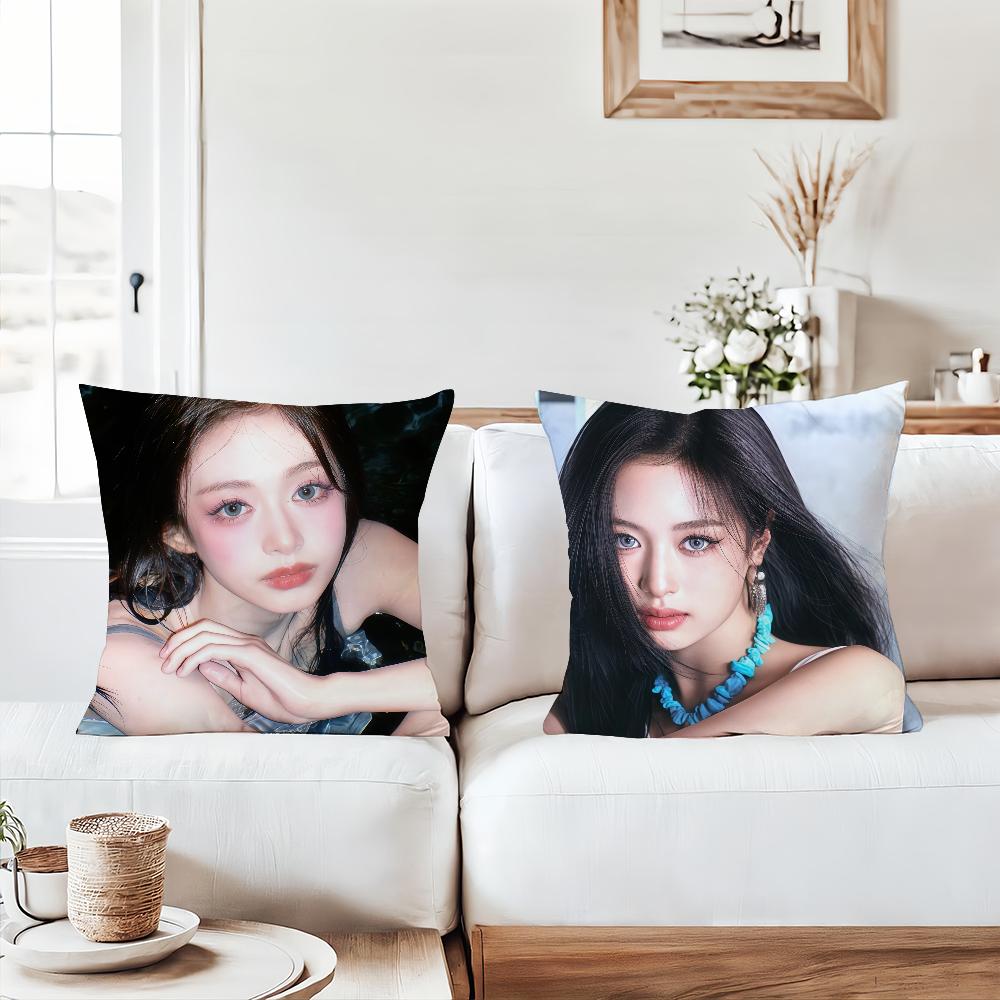 Korean Singer A-Ahyeon Pillow Case Office Cushions Suitable For Sofa Car Bedroom Decorative Cushion Cover