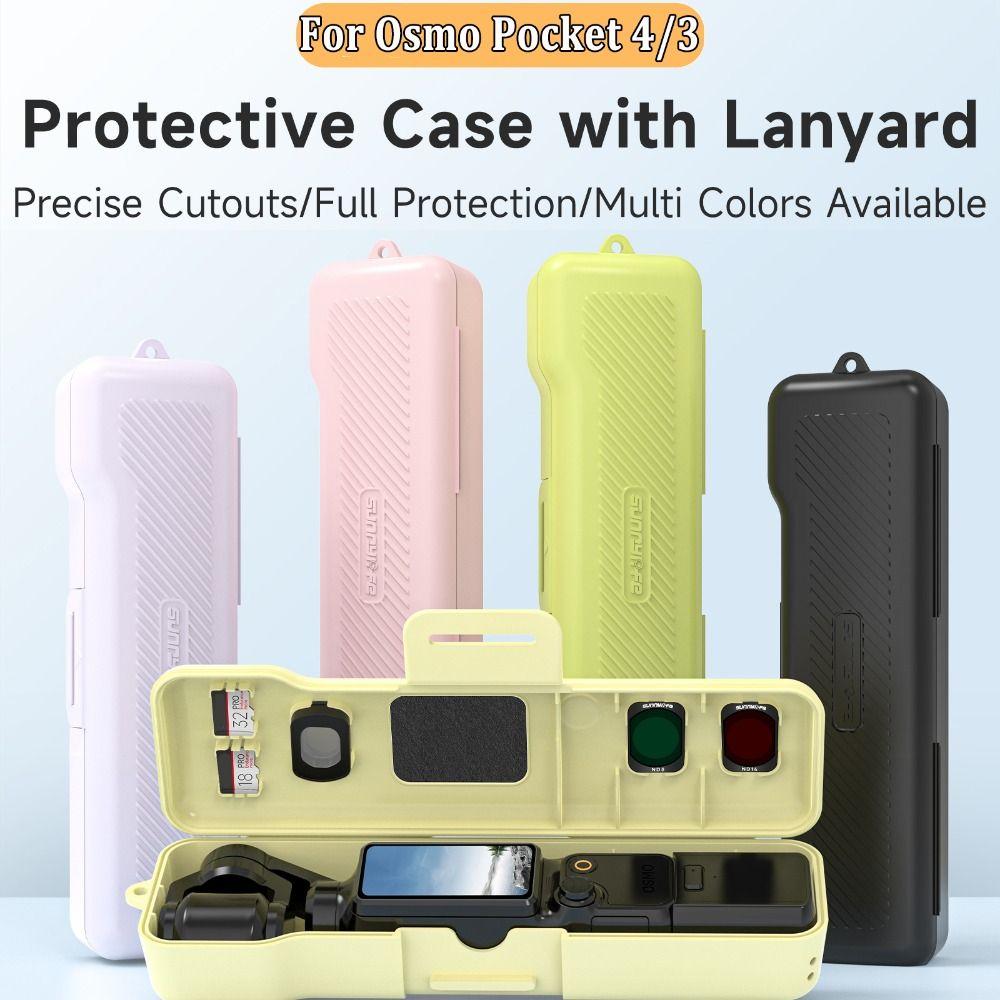 Dustproof Protective Shell Shockproof Storage Box for DJI Osmo Pocket 4 3 Camera Accessories