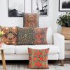 Bohemian Ethnic Style Throw Pillow Retro Printing Sofa Bed Home Decoration Cushion Short Velvet Pillow