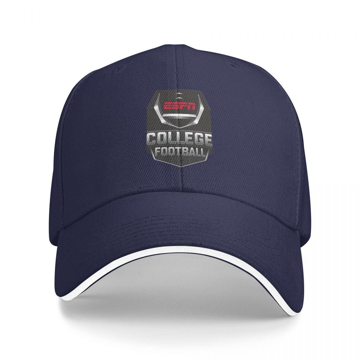 

Unisex Baseball Hats ESPN College Football 2 Outdoor Streetwear Summer Sports Baseball Caps Cap Casquette Polychromatic Hats One Size