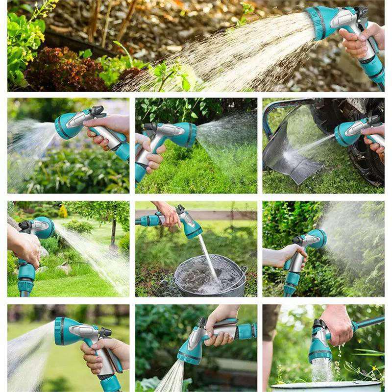 Multifunctional High-Pressure Water Hose & Sprinkler Set