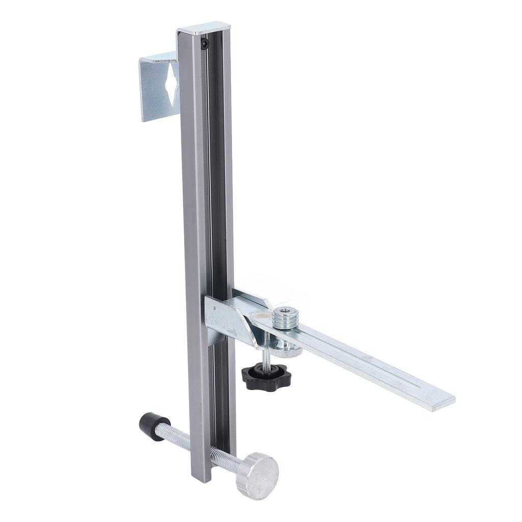 Level Tool Wall Mount Bracket Aluminum Alloy Adjustable Leveler Wall Holder with Bubble and 5/8in 11