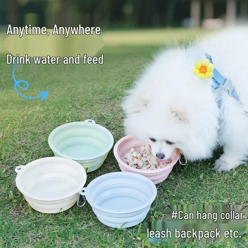 Portable Pet Folding Travel Bowl