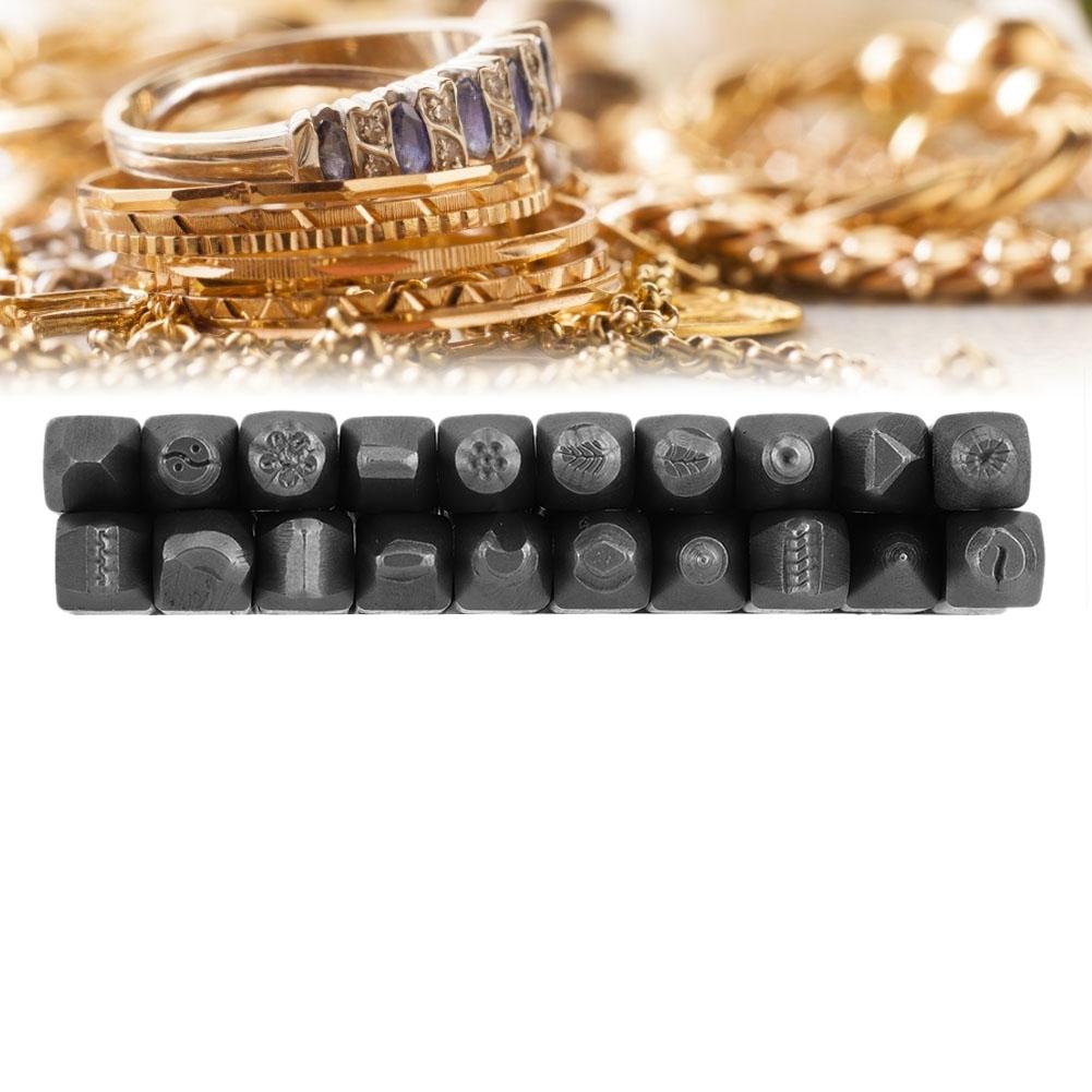 Amboss-Meißel-Ausrüstungssatz für die Schmuckverarbeitung, die Schnitzwerkzeuge herstellt (Qualität 20 Stück)