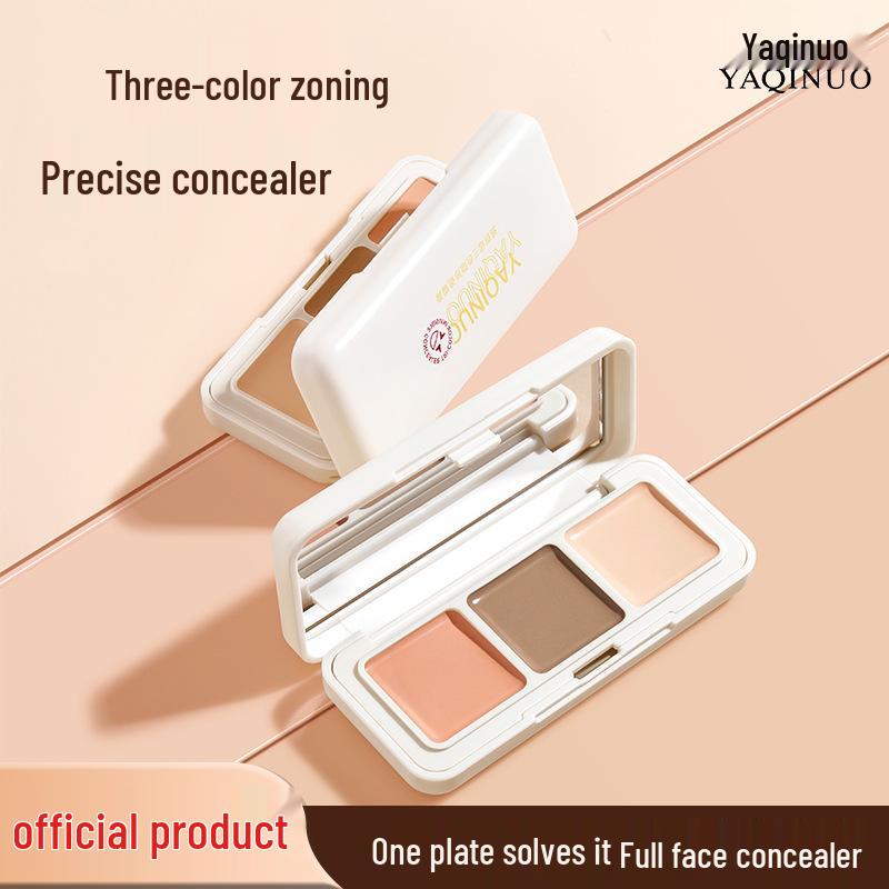 

Yaqinuo Tricolor Liquid Concealer: Coverage for Acne, Spots, and Dark Circles 6g
