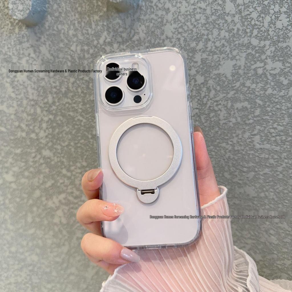 Apple iPhone 17 Pro Max 360° magnetické otočné pouzdro s ochranou zadní strany a otočným stojánkem