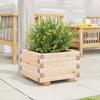 VidaXL Planter 40x40x26.5 Cm Solid Pine Wood, Outdoor Planter, Flower Box, Plant Box, Planter 847288