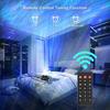 Northern Lights Aurora Projector for Bedroom with Music Bluetooth Speaker and White Noise, Vinwark Galaxy Projector, Starry Night Light Projectors