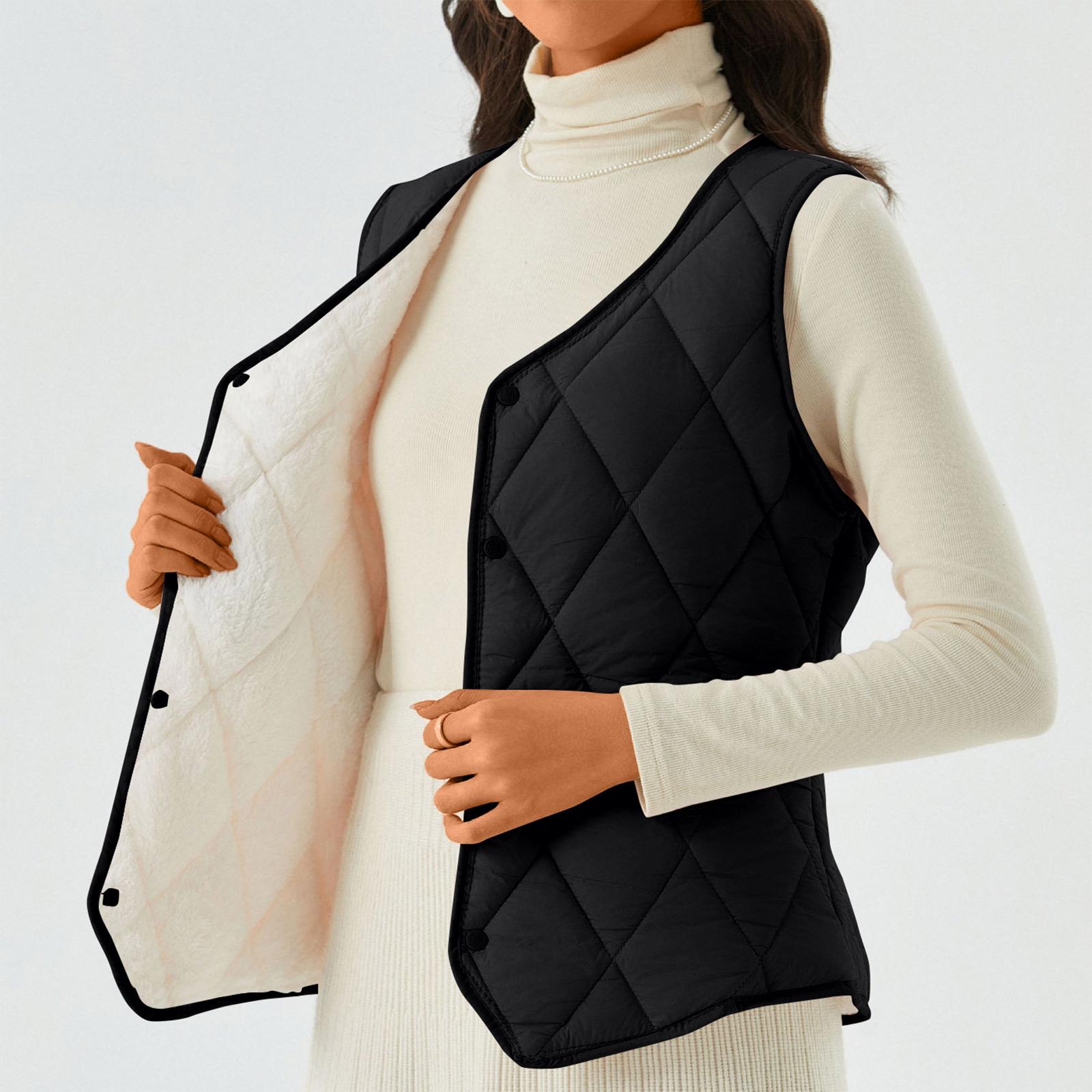 

Women s Fashion Light Jacket Stand Collar Multicolor Zipper Button Coat XXXL чёрный