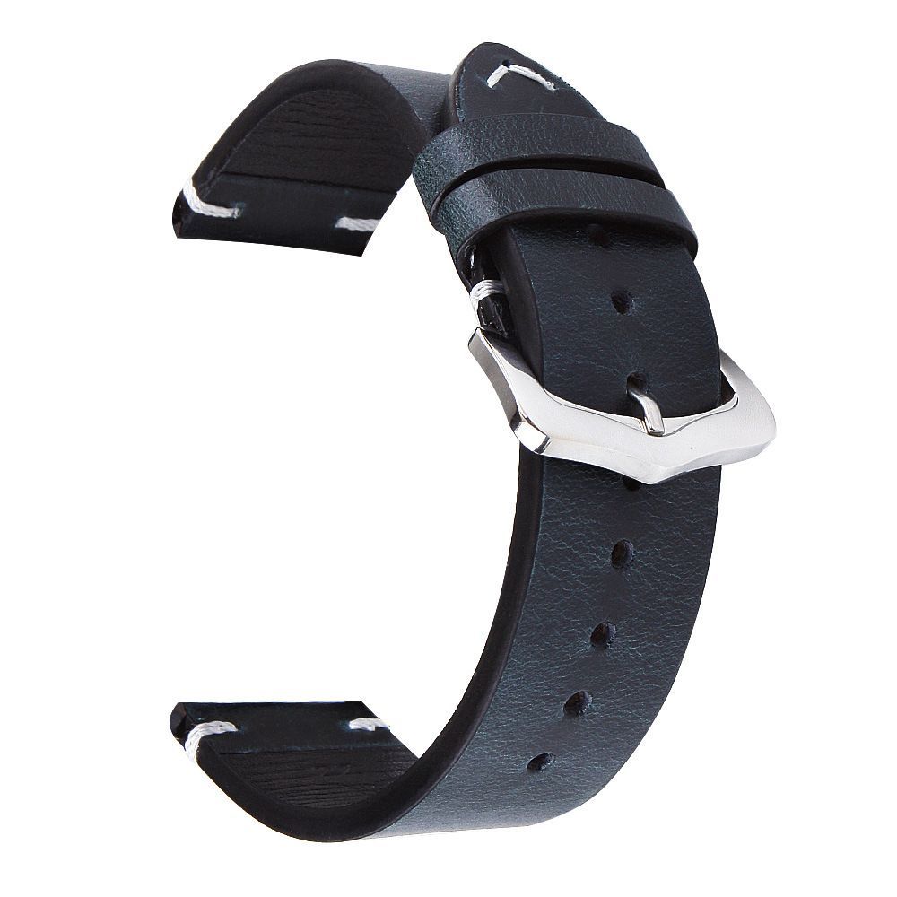 Vintage Genuine Leather Watch Strap - Top Layer Cowhide Quick Release Universal Watch Strap for Panerai SmartWatch Strap 18mm 19mm 20mm 21mm 22mm