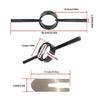 Precisions Motorcycle Fork Spring Compressor Set Muitifunction Repair Tool for Handling Various Upsides Down Fork Spring