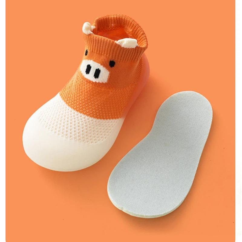 Girls And Boys Breathable Toddler Shoes For Spring And Summer, Children's Soft-bottom Anti-slip Floor Socks And Shoes