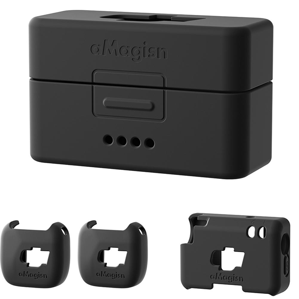 Colorful Silicone Cover For DJI MIC Mini Microphone Charging Case Dustproof Protective Cover Quick Release Skin Shell Accssories