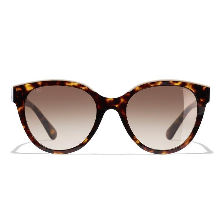 Chanel Butterfly Deep Pine Green And Beige Women accessories 5414-1682/S9