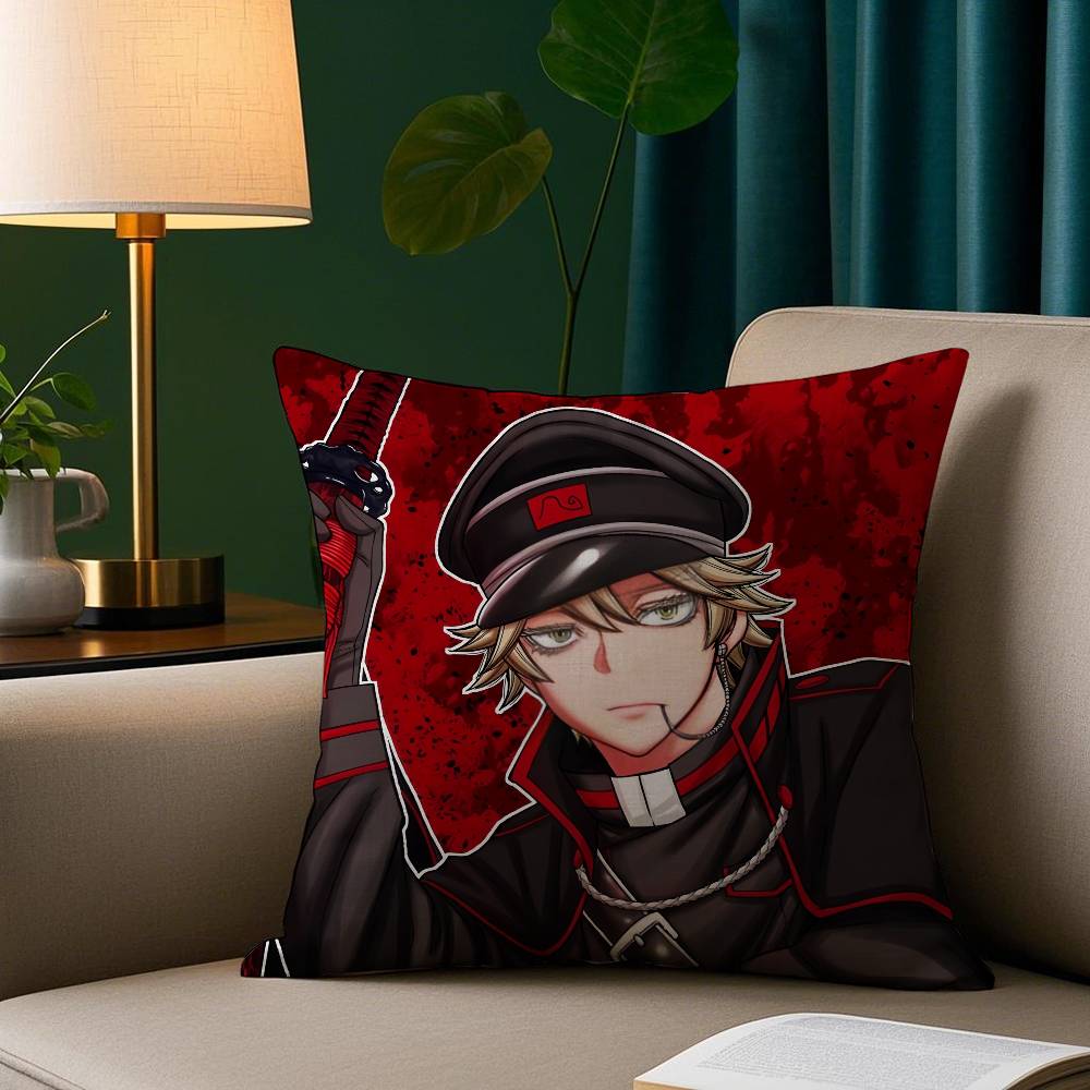 Anime T-Tougen A-Anki Pillow Case Cozy Plush Pillow Cover Double Side Printed – Home Gift for Bedroom Decor