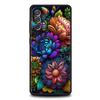 Colorful Flower Phone Case for Samsung Galaxy A55 A35 A15 A14 A25 A54 A51 A71 A72 A73 A32 A52 A52S A41 5G Silicone Shell Capas