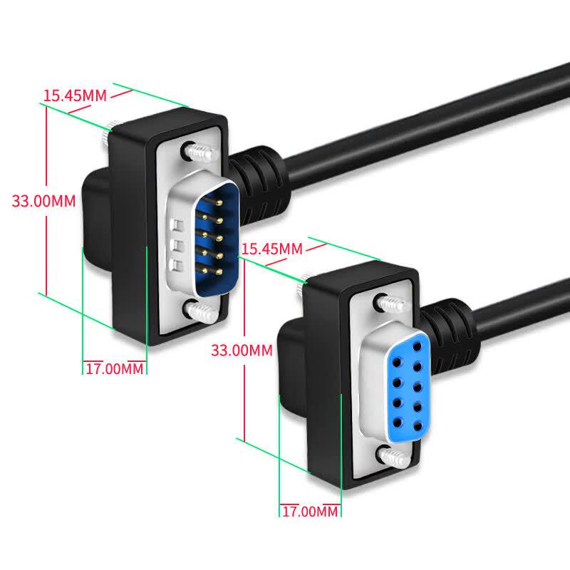 SHOCHAN DB9 RS232 Serial COM Port Extension Cable