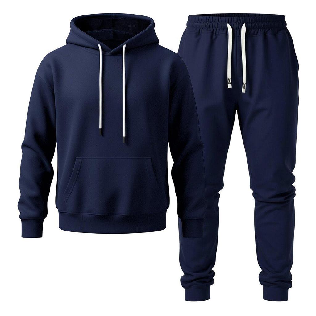 Exclusive Men's Sports Set: Hooded Sweatshirt & Casual Pants