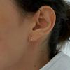 [Argent] Petites boucles d'oreilles anneaux