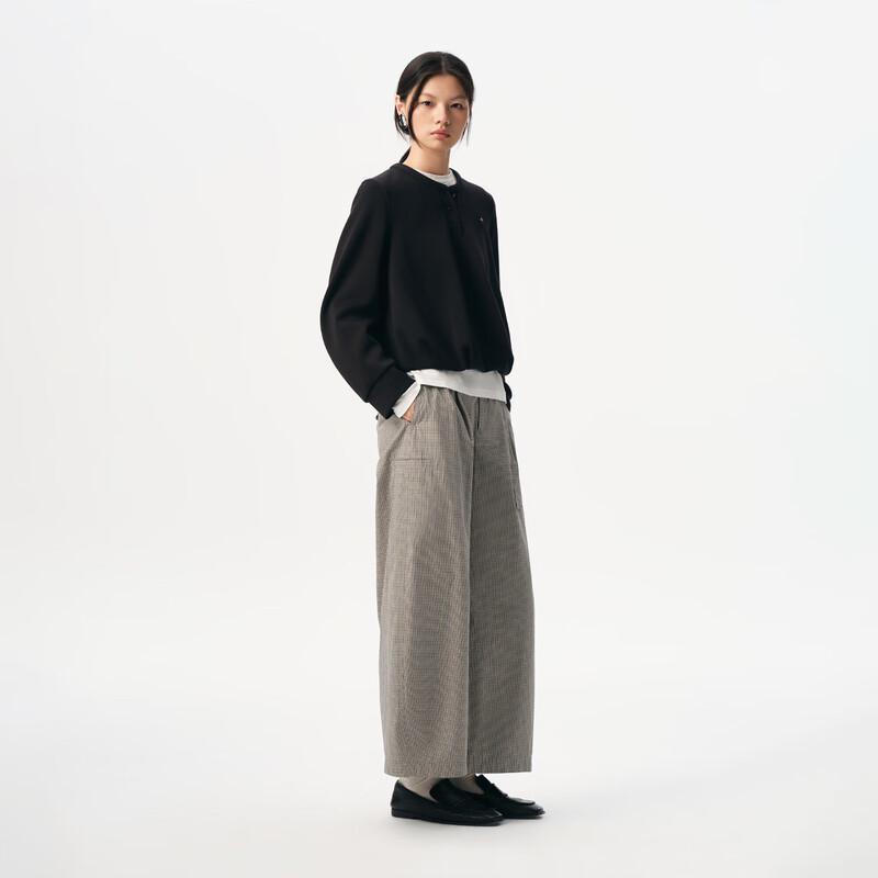 Broadcast Women's Loose Fit Round Neck Long Sleeve Sweatshirt