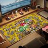 M&M's Large Size Mouse Pad Large Gaming Table Cushion Non-slip Laptop Tablet Big Mousepad XXL Mat Mini PC Playmat With Lock edge