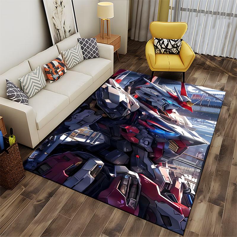 "Mecha Robot Design Carpet" Suitable As a Non-slip Mat for the Living Room or Bedroom Sofa