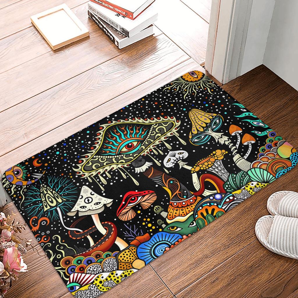 Cute Peacock Pattern Modern Style Front Floor Door Entrance Mats Outdoor Bath Kitchen Doormat Bedroom Carpet Rug