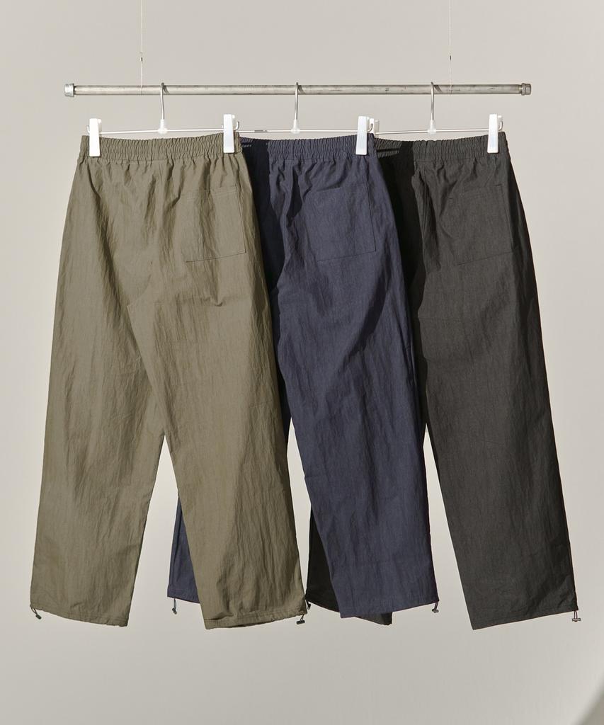 XERO Nylon Deep One Tuck String Pants [3 Colors]