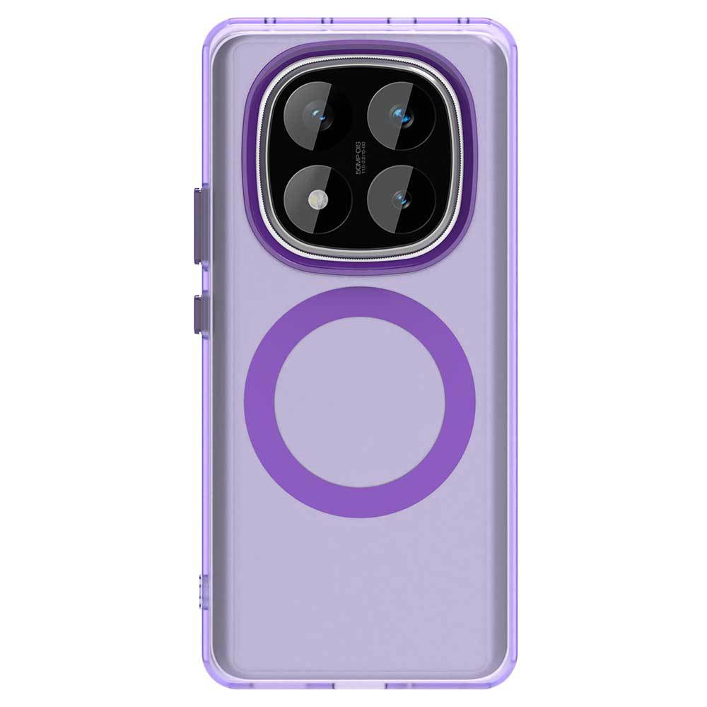 Applicable to Xiaomi Redmi note15Pro candy magnetic mobile phone case Redmi note14Pro matte protective case