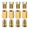 3/8 Inch-24 Threads Brake Hose Connector Hexagon Inverted Flare Fitting Brake Tube Fittings