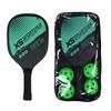 Wooden Beach Pickleball Paddle and Ball Set – Outdoor Sports Fitness Kit