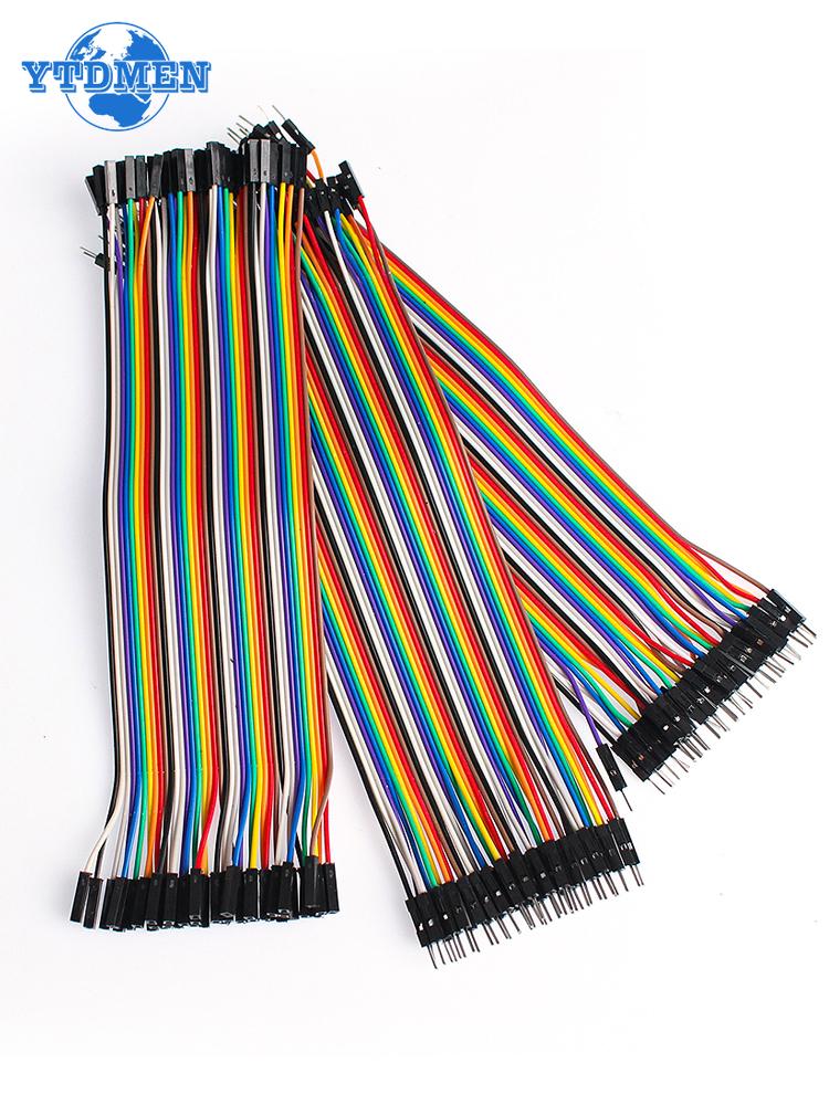20cm Dupont Line 40pin Male To Male+Female To Male and Female To Female Jumper Wire Dupont Cable for Arduino DIY KIT
