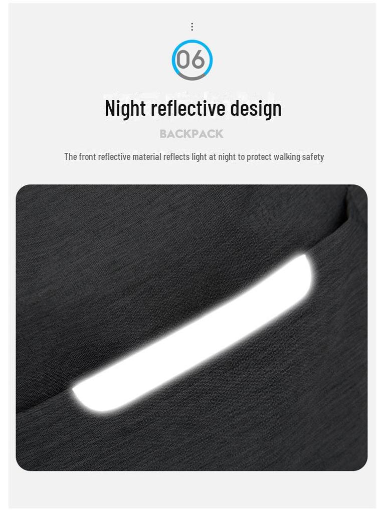 2023 Reflektierender Leichter Rucksack: Großes Fassungsvermögen, Unisex Sport- & Outdoor-Tasche, Individuelles Logo