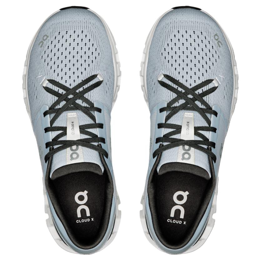 On Cloud X4 Low Top Casual Running Shoes Men's Blue Gray 3ME30041147