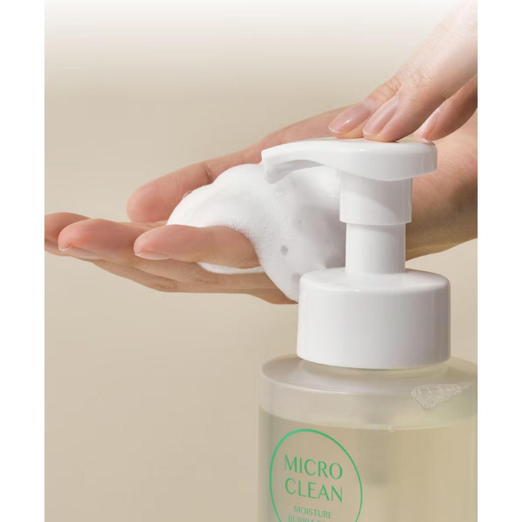 HAPPY BATH Moisture Bubble Cleansing Foam 500ml X2