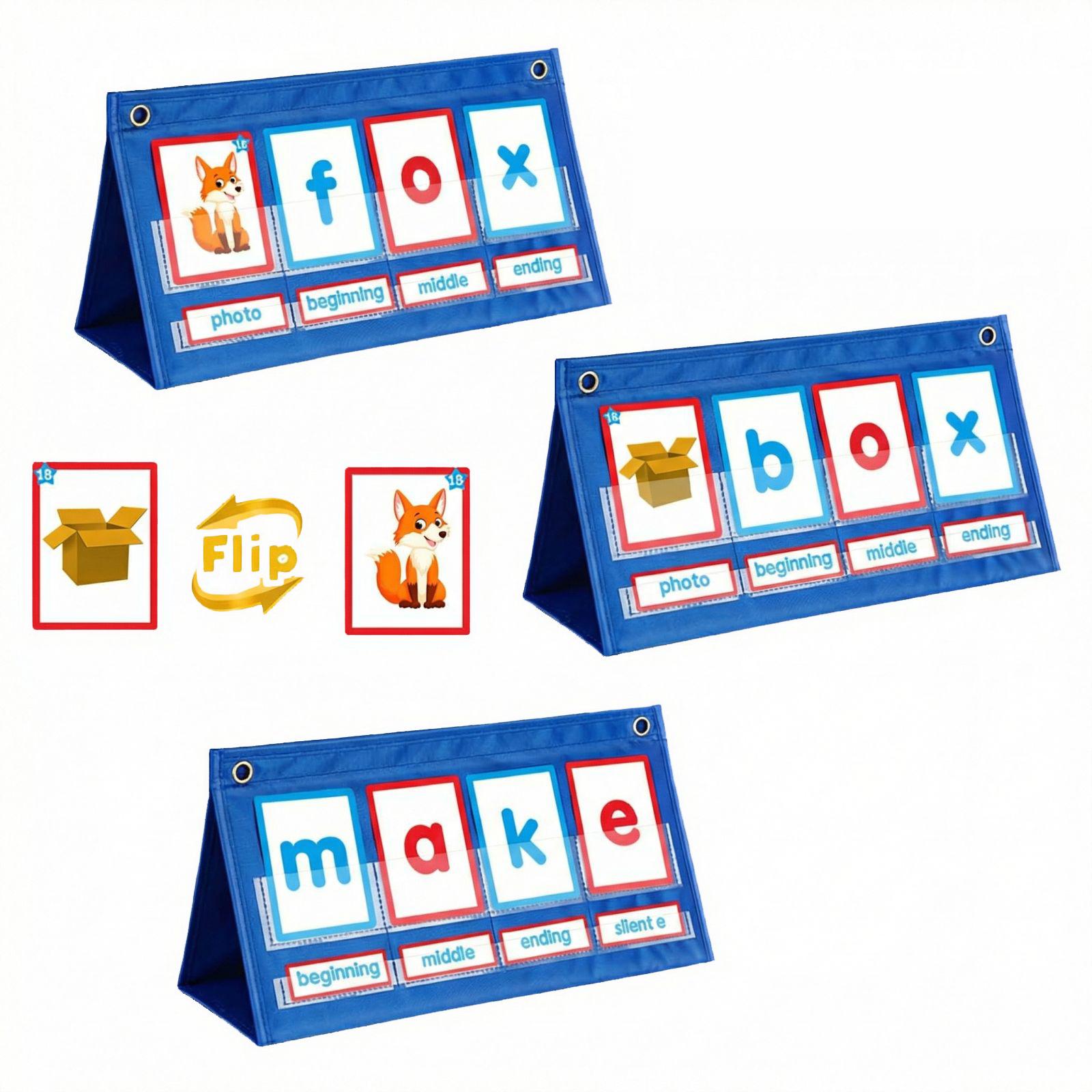 

Word Phonics And Spelling Games, Letter Reading, Visual Word Toys One Size