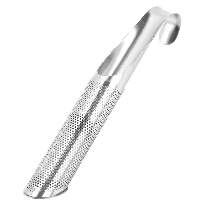 304 Stainless Steel Pipe-shaped Tea Infuser with Hanging Design - Creative Tea Leaf Filter and Strainer Accessory