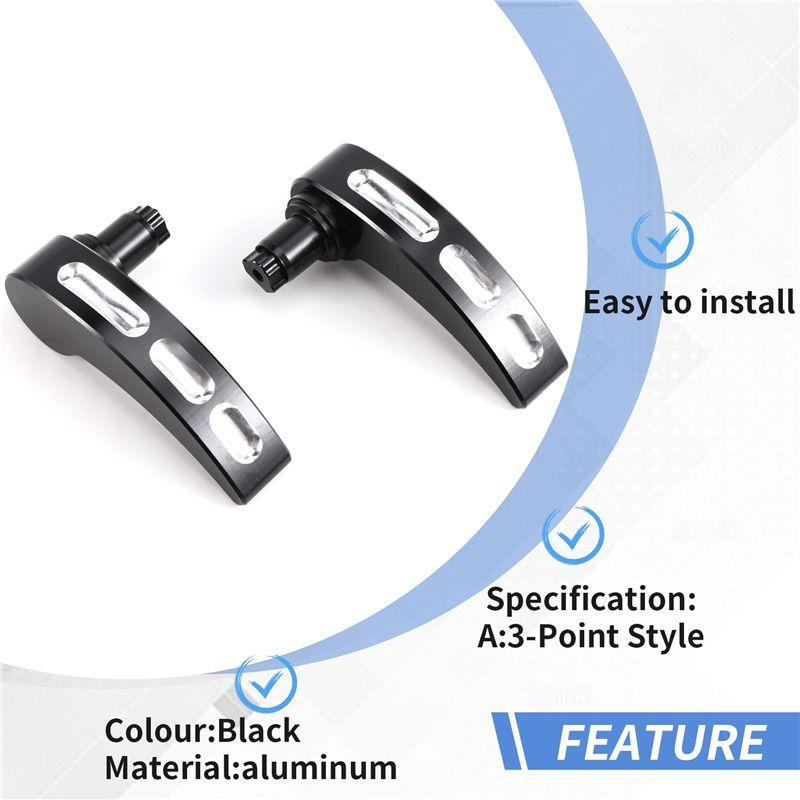 Authentic Motorcycle Saddlebag Latch Lever Lid Lifter For Touring Road King Electra Street Glide CVO FLHR FLHT 14-