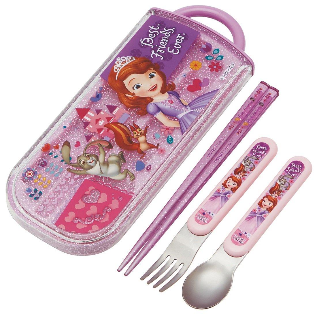 

Набор для трио фигуристов Skater Sliding Chopsticks Spoon Fork Set Sophia 17 Disney TCS1AM
