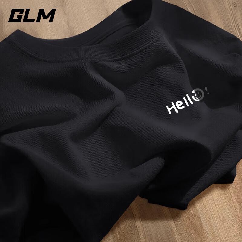 GLM Men s Pure Cotton Casual Short Sleeve T-Shirt L