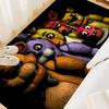 F-Fnaf Five-nights-At-Freddys Bathroom Mat Kids Room Bedroom Decoration Balcony Anti-Slip Doormat Living Room Bedside Area Rugs