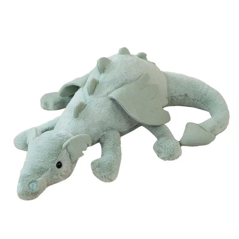 Cute Long Strips of Flying Dragon Doll Plush Toys Children's Sleeping Pillow Dolls Boys and Girls Gifts Rag Dolls