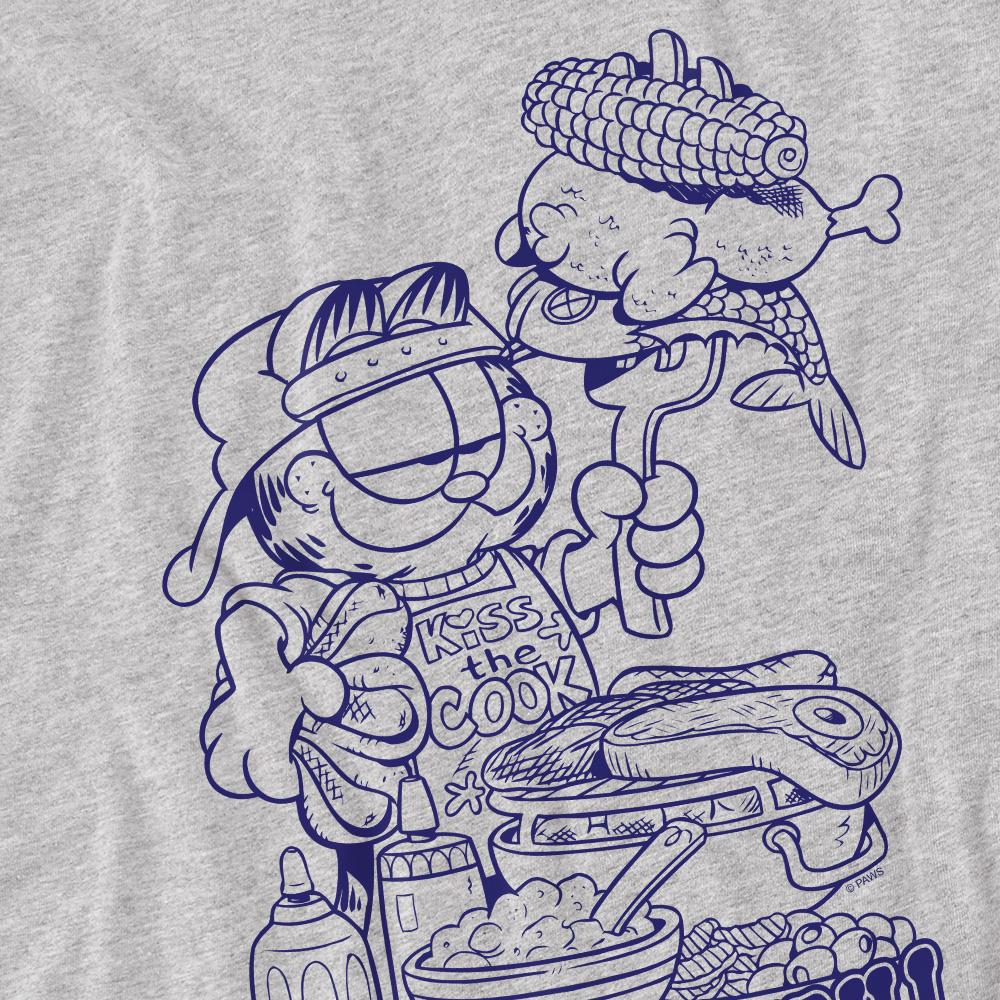 Garfield Mens King Of The Grill T-Shirt