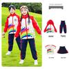 2025 Neuer Stil Buntes Akademisches Kinder Sommer Sportuniform Set